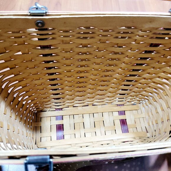 2004 Longaberger Mothers Day Weekend Tote Basket - Picture 8 of 9